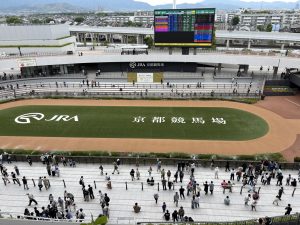 京都競馬場へ行って来ました。「ぱせさぽ」