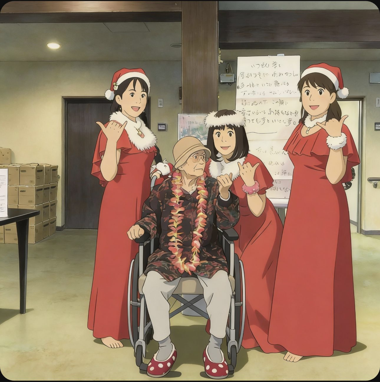 「Luana」のクリスマス「ぱせさぽ」