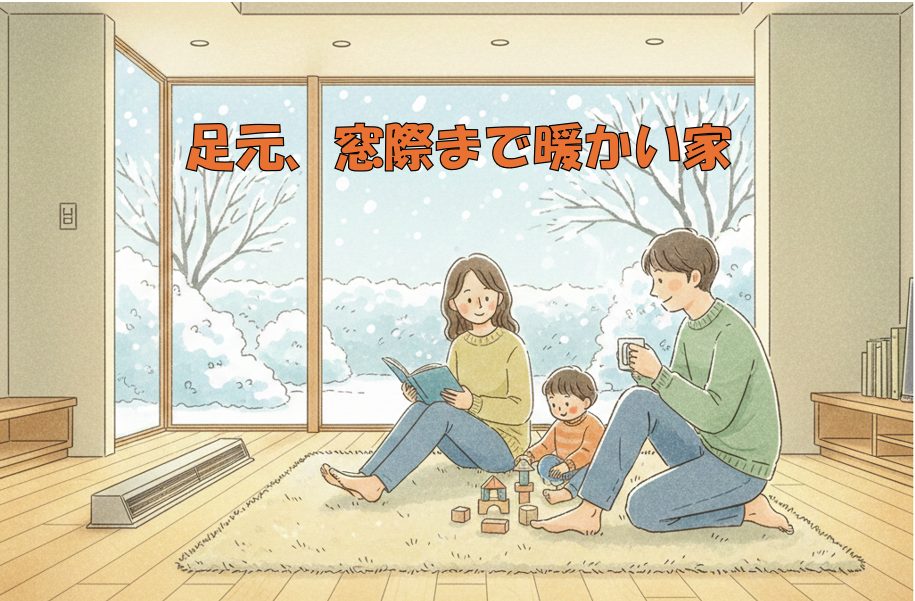 「寒い家、まだ我慢してるの？」足元も窓際も暖かい、ヒートショックを起こさない“魔法の家”モニター募集のご案内
